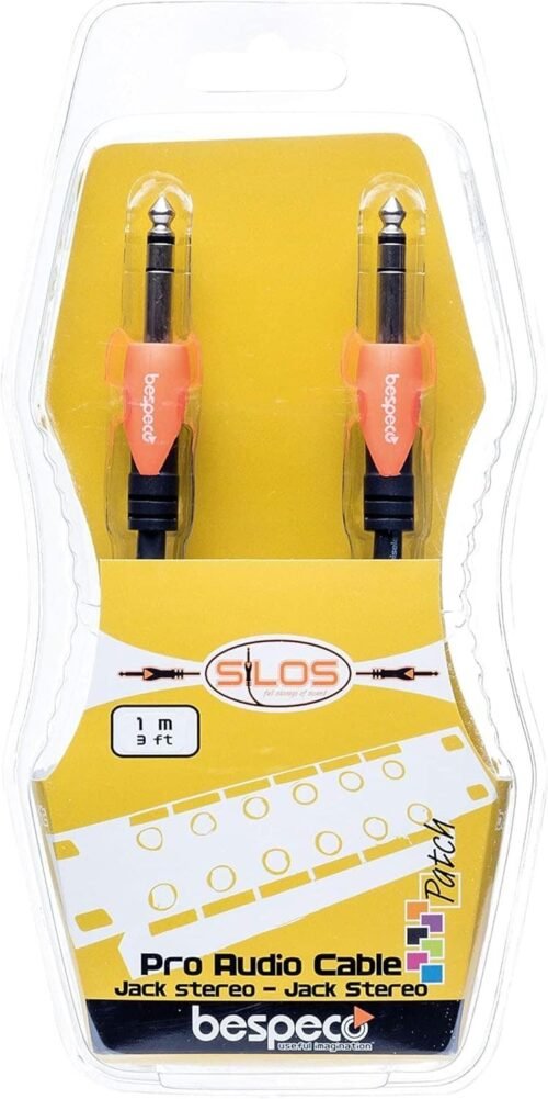 Bespeco SLSS300 Instrument Cable Jack Trs/Jack Trs, 3 m Bespeco SLSS300 Instrument Cable Jack Trs/Jack Trs, 3 m