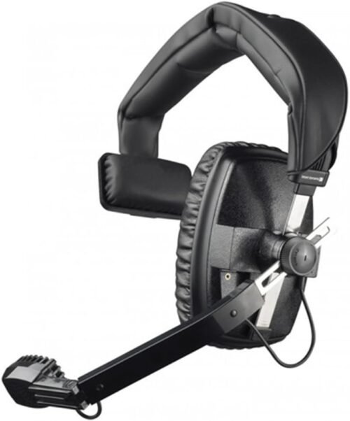 Beyerdynamic DT 108 200-50-BLACK Single-Ear Headset with Dynamic Hypercardioid Microphone, 50 Ohms, Black Beyerdynamic DT 108 200-50-BLACK Single-Ear Headset with Dynamic Hypercardioid Microphone, 50 Ohms, Black