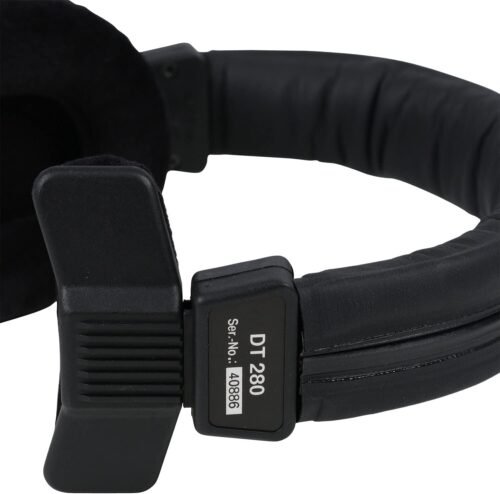 Beyerdynamic DT-280-MKII-200-80 Single-Ear Headset with Dynamic Hypercardioid Microphone, 80 Ohms