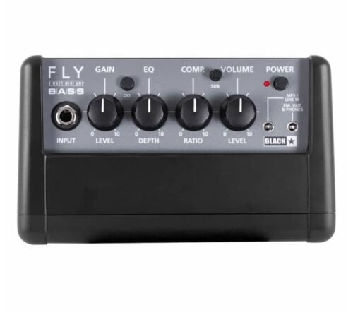 Blackstar Fly Bass 3W Combo Bass Mini Amplifier-Black Blackstar Fly Bass 3W Combo Bass Mini Amplifier-Black