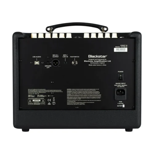 Blackstar Sonnet 60 Black Acoustic Combo Guitar Amplifier