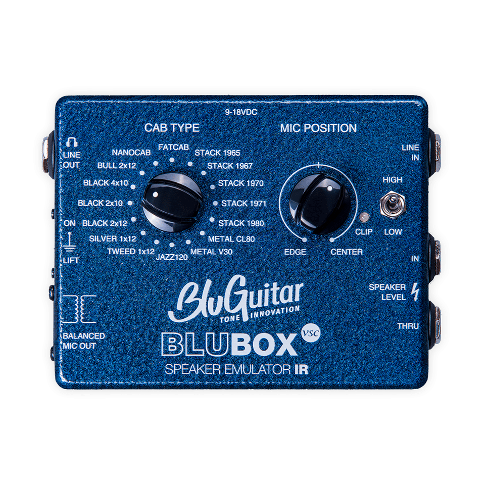 Bluguitar BluBOX VSC Professional Impulse-Response-Speaker simulation