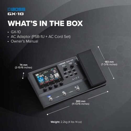 BOSS GX-10 Guitar Effect Processor
