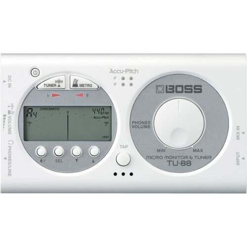 Boss TU88WH Micro Monitor Tuner Boss TU88WH Micro Monitor Tuner