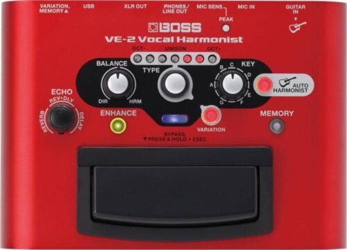 Boss VE-2 Vocal Harmonist and Effects Processor