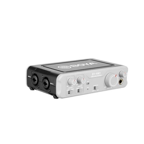 Boya BY-AM1 Dual-Channel Audio Mixer Boya BY-AM1 Dual-Channel Audio Mixer
