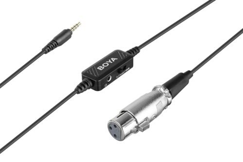 Boya BY-BCA6 XLR to 3.5mm Plug Microphone Cable Boya BY-BCA6 XLR to 3.5mm Plug Microphone Cable