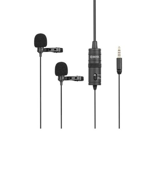 Boya BY-M1DM LAVALIER MICROPHONES (WIRED)