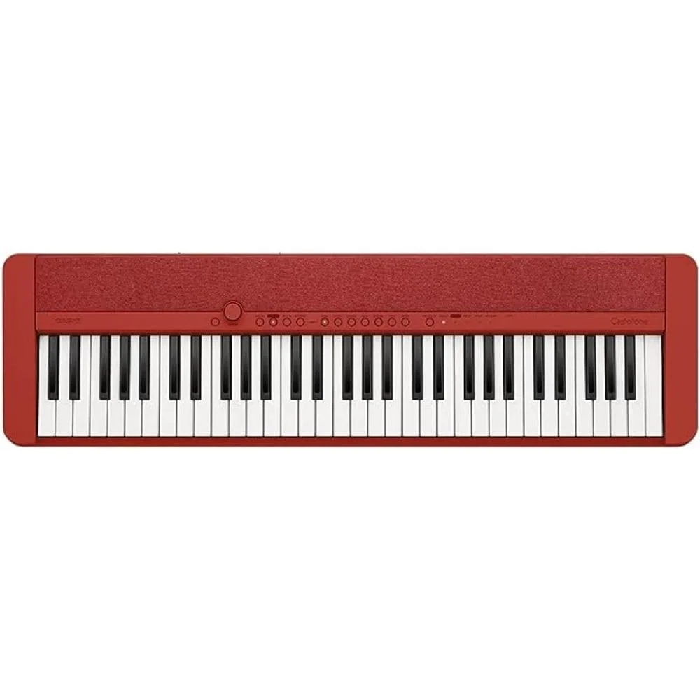 Casio Casiotone CT-S1RD 61-Keys Portable Keyboard