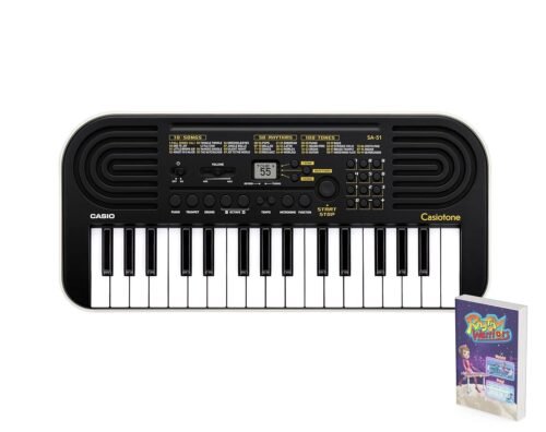 Casio SA-51 Casiotone Mini Keyboard - Black