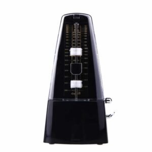 Cherub WSM-330 Mechanical Metronome, 40-208 bpm Tempo, Black