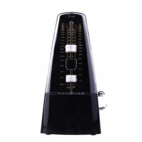 Cherub WSM-330 Mechanical Metronome, 40-208 bpm Tempo, Black