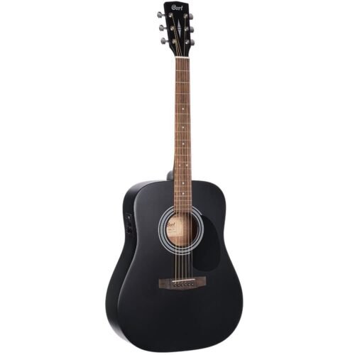 Cort AD810E BKS, 6 Strings Acoustic Guitar, Right-Handed, Black Satin