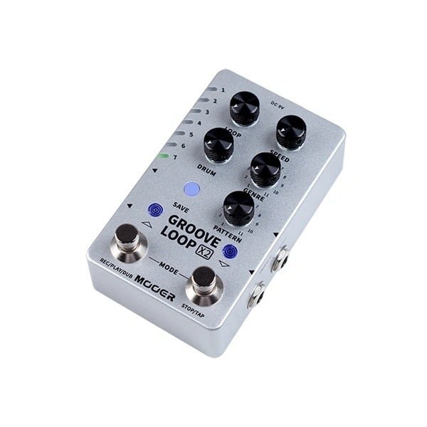 d2a090cf-e268-4f27-9d71-33d43fbd706c.jpg Mooer Groove Loop X2 Stereo Looper & Drum Machine Pedal