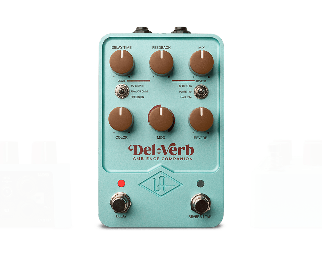 Universal Audio Del - Verb Ambience Companion Pedal