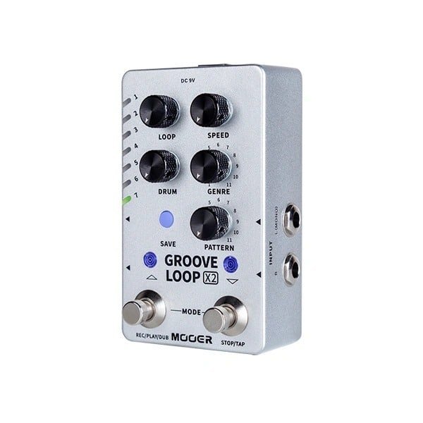 df4e5113-79ef-4547-93a5-df06f1d10c5e.jpg Mooer Groove Loop X2 Stereo Looper & Drum Machine Pedal