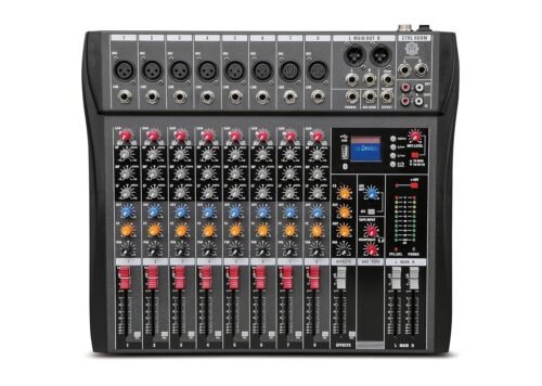 Digimore D 260 Professional 8 Channel Audio Mixer with USB & BT