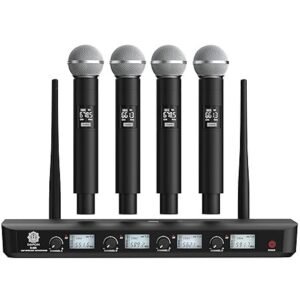 Digimore D 385 4 Channel UHF Wireless Microphone System