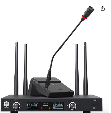 Digimore D 600 UHF Wireless Desktop Gooseneck Microphone