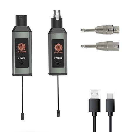 Digimore D 740 2.4GHz Wireless XLR Transmitter & amp Receiver Digimore D 740 2.4GHz Wireless XLR Transmitter & amp Receiver