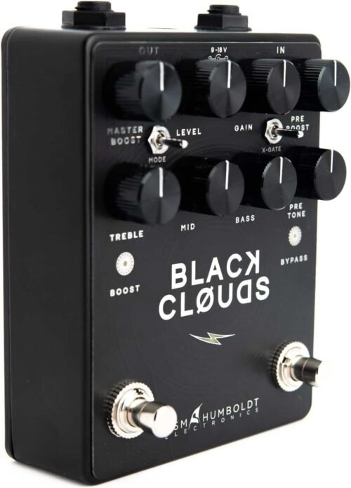 DSM & Humboldt Black Clouds Distortion Drive, Preamp, Booster Pedal DSM & Humboldt Black Clouds Distortion Drive, Preamp, Booster Pedal