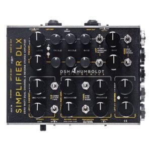 DSM & Humboldt Simplifier Deluxe Zero Watt Dual Channel Stereo Amplifier w/ Reverb