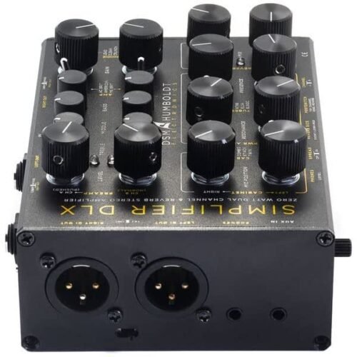 DSM & Humboldt Simplifier Deluxe Zero Watt Dual Channel Stereo Amplifier w/ Reverb
