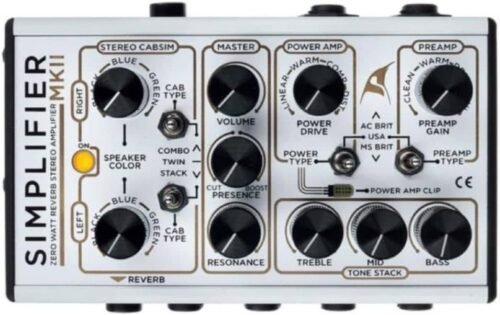 DSM Humboldt Simplifier MK-II Zero-Watt Guitar Preamp Stereo Amplifier