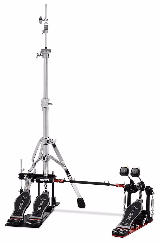 DW 5000 Series Hi-Hat / Double Bass Drum Pedal Combo Stand
