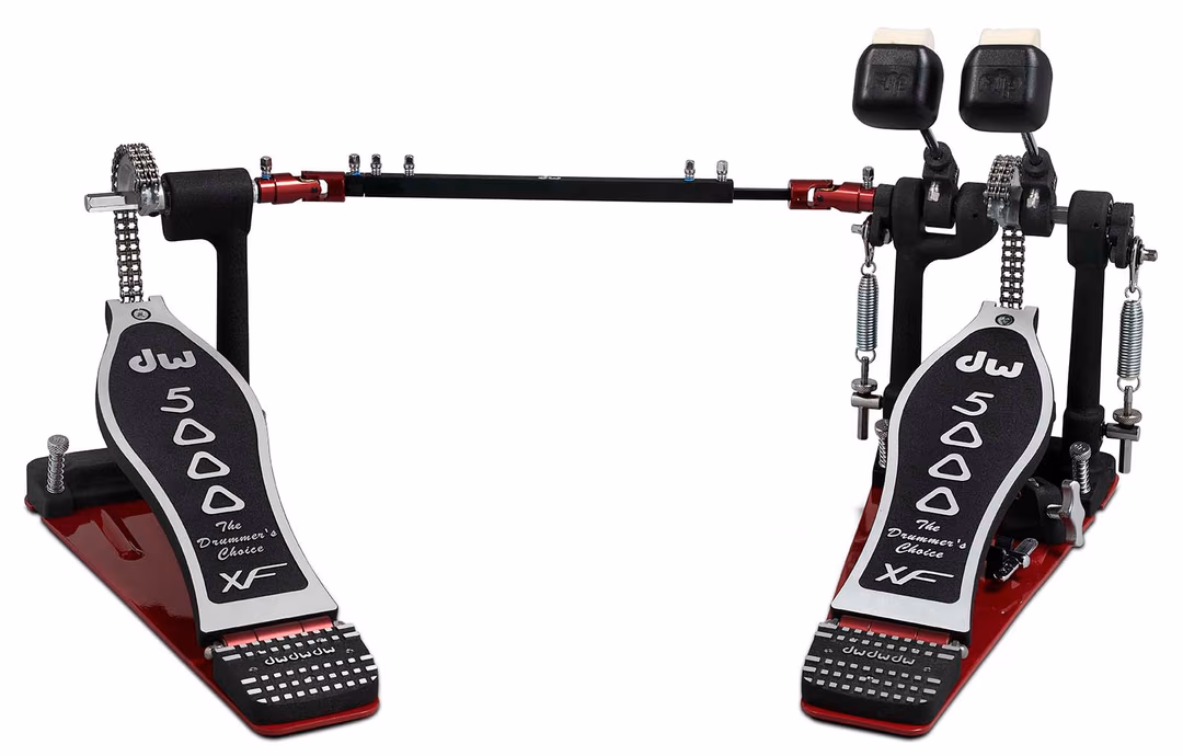 DW 5000 Series XF Extended Footboard Accelerator Double Bass Drum Pedal w/Bag