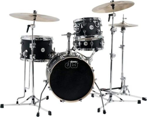 DW Drum Set, Satin Lacquer (DDLM1604BL)