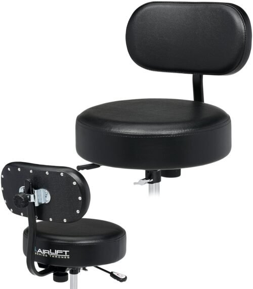 Drum Workshop CP9100AL 9000 Series Heavy Duty Air-lift Throne w/Round Seat Drum Workshop CP9100AL 9000 Series Heavy Duty Air-lift Throne w/Round Seat