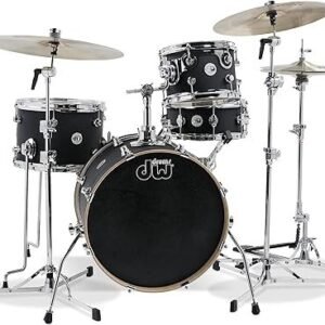 Drum Workshop Drum Set, Satin Lacquer (DDLM1804BL)