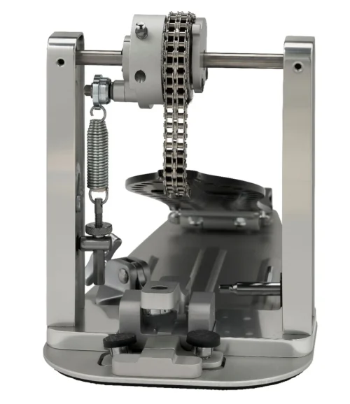 DW MFG Series Machined Chain Drive Single Pedal w/ Bag, Black Edition
