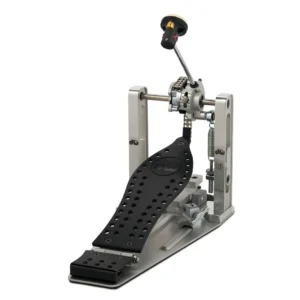 DW MFG Series Machined Chain Drive Single Pedal w/ Bag, Black Edition