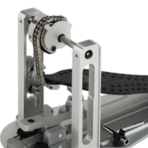 DW MFG Series Machined Chain Drive Single Pedal w/ Bag, Black Edition