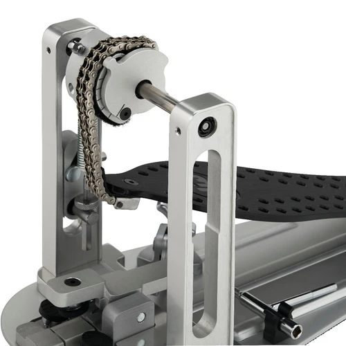 DW MFG Series Machined Chain Drive Single Pedal w/ Bag, Black Edition