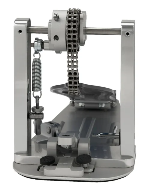 DW MFG Series Machined Chain Drive Single Pedal w/ Bag, Gray Edition DW MFG Series Machined Chain Drive Single Pedal w/ Bag, Gray Edition
