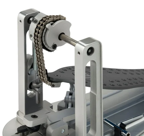 DW MFG Series Machined Chain Drive Single Pedal w/ Bag, Gray Edition DW MFG Series Machined Chain Drive Single Pedal w/ Bag, Gray Edition