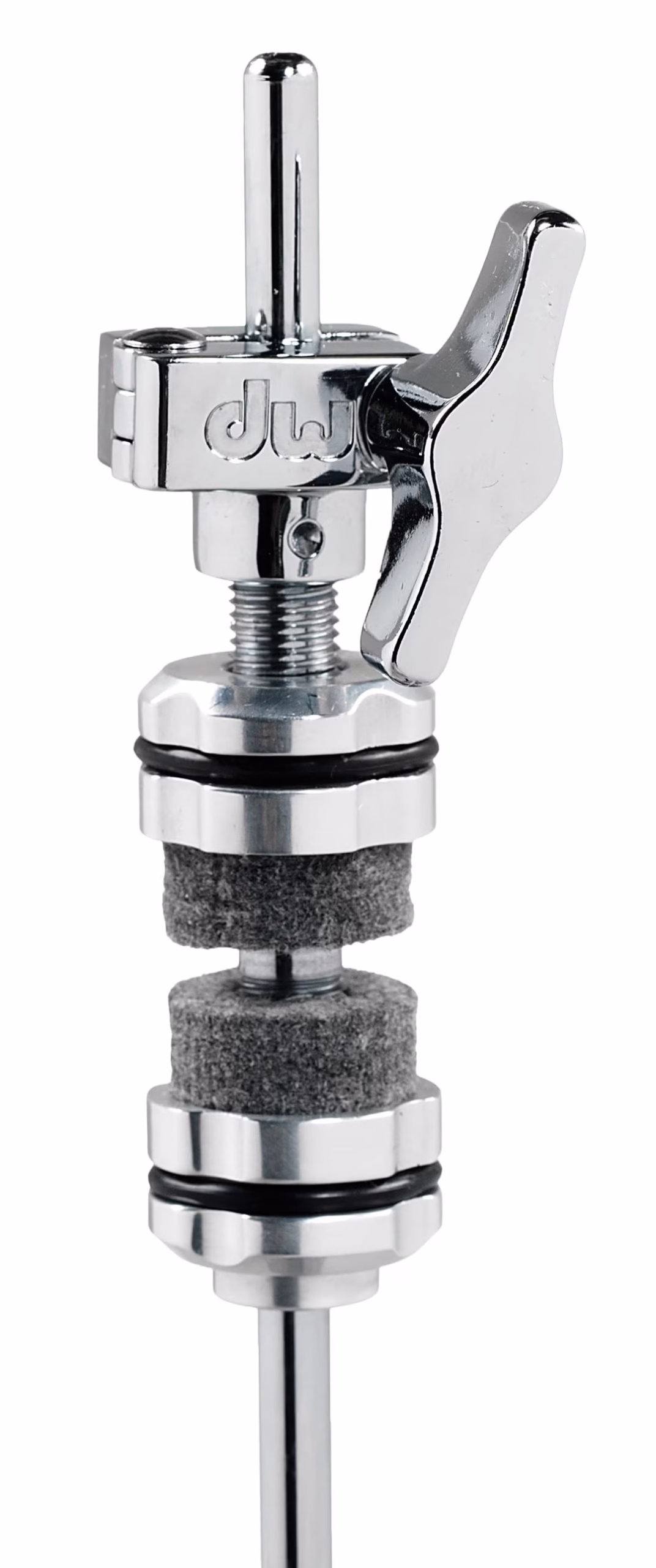 DW MFG Series Machined Direct Drive 2-Legged Hi-Hat Stand with Extended Footboard DW MFG Series Machined Direct Drive 2-Legged Hi-Hat Stand with Extended Footboard