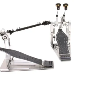 DW MFG Series Machined Direct Drive Double Pedal w/ Bag, Gray Edition DW MFG Series Machined Direct Drive Double Pedal w/ Bag, Gray Edition