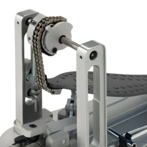 dwcpmcdgr_alt1.webp DW MFG Series Machined Chain Drive Single Pedal w/ Bag, Gray Edition