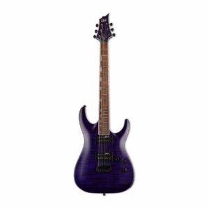 ESP 6 String LTD H-200FM Electric Guitar See Thru Purple H-200FM STP
