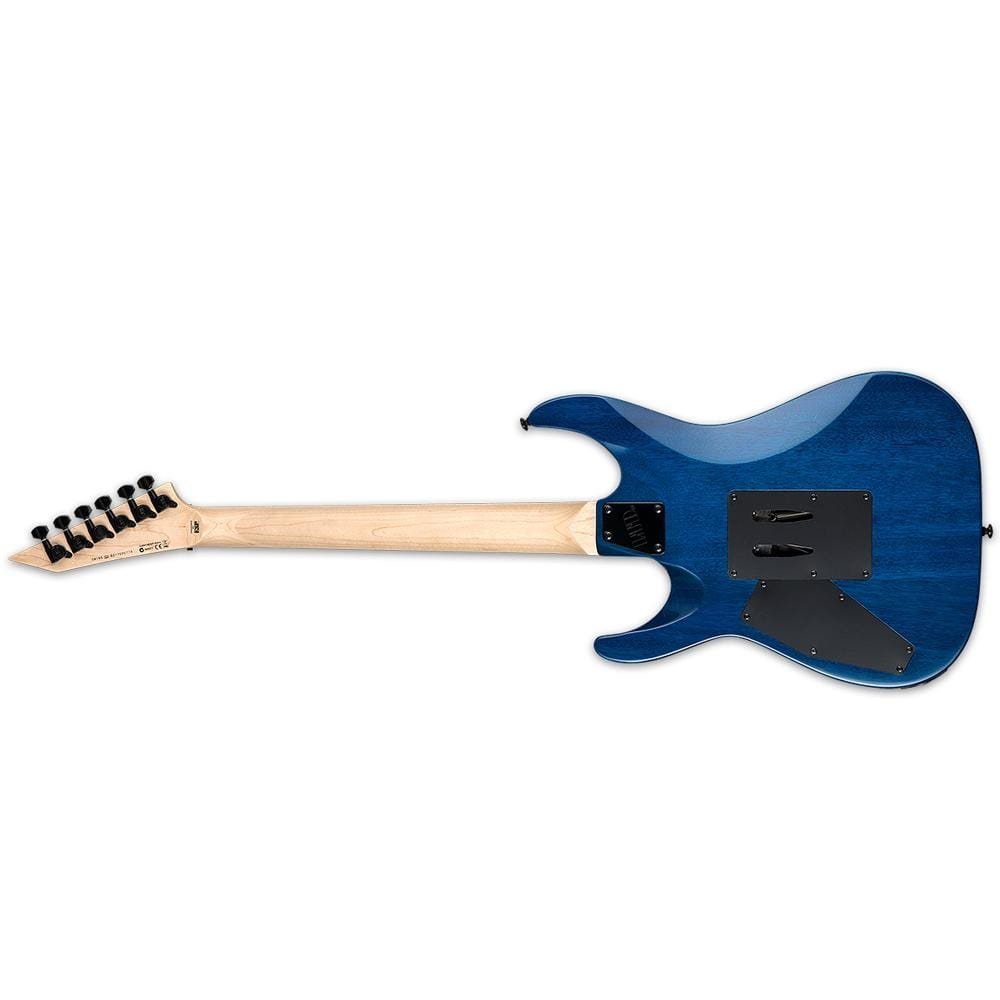 esp-electric-guitars-esp-ltd-mh-203qm-6-string-electric-guitar-maple-fretboard-see-thru-blue-4571611758664.jpg ESP LTD MH-203QM Electric Guitar