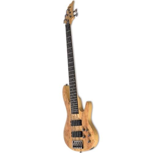 ESP LTD B-205SM 5-String Bass Guitar - Natural Satin