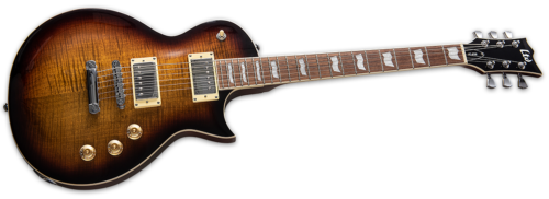 ESP LTD EC-256FM Electric Guitar - Dark Brown Sunburst ESP LTD EC-256FM Electric Guitar - Dark Brown Sunburst