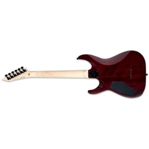 ESP LTD MH-200QM NT 6 String Electric Guitar - See Thru Black Cherry ESP LTD MH-200QM NT 6 String Electric Guitar - See Thru Black Cherry
