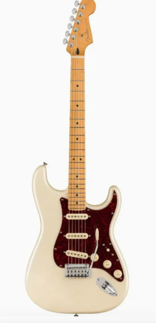 Fender 0147312323 Player Plus Strat Maple Olympic Pearl Electric Guitar Fender 0147312323 Player Plus Strat Maple Olympic Pearl Electric Guitar