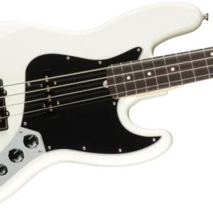 Fender 0198610380 American Performer Jazz Bass Arctic White Bass Guitar