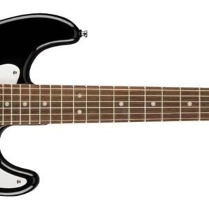 Fender 0370121506 Mini Stratocaster Beginner Electric Guitar - Indian Laurel Fingerboard - Black Fender 0370121506 Mini Stratocaster Beginner Electric Guitar – Indian Laurel Fingerboard – Black